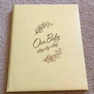 Vintage Baby Journal “Our Baby day-by-day”